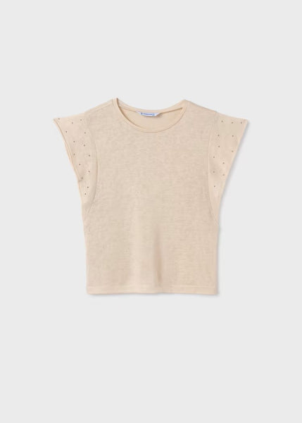 Girl T-shirt with Studs Ref. 24-06019-069