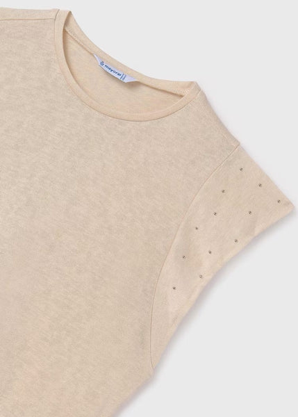 Girl T-shirt with Studs Ref. 24-06019-069