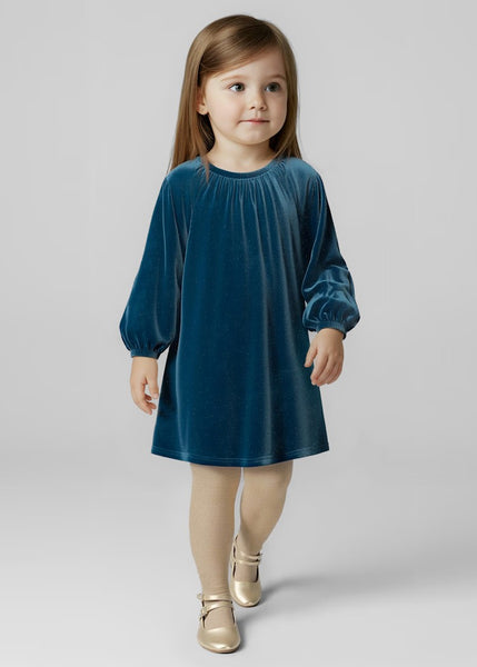 girl's glitter velvet dress Ref.  25-4923-43