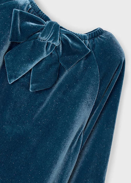 girl's glitter velvet dress Ref.  25-4923-43