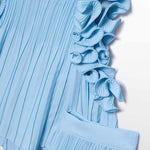 Girls' pleated chiffon trouser set Ref. 26-5285-34