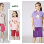 Much Peter Girls Cotton Pajamas 3363