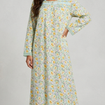 Women's long-sleeved cotton dress 25-37-B-3