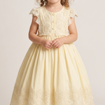 BEIGE DRESS FROM SENS KIDS 7787