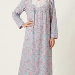 Women's long-sleeved cotton dress 25-26-B-1