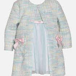Girls Dress Coat Sets & Sweaters-10987