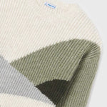 سترة بناتي مطرزة بنقوش (Intarsia)  المرجع: 13-07306-058