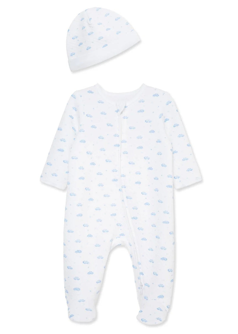Cars Quilt Footie with Hat 25-16254