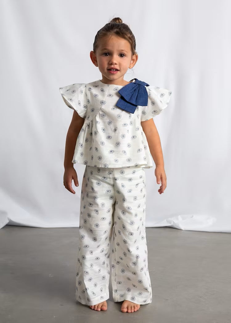 Long pants and printed top set for girls Ref. 26-3594-62