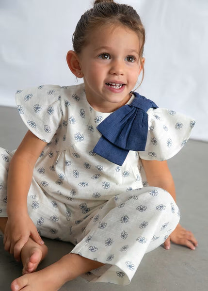 Long pants and printed top set for girls Ref. 26-3594-62
