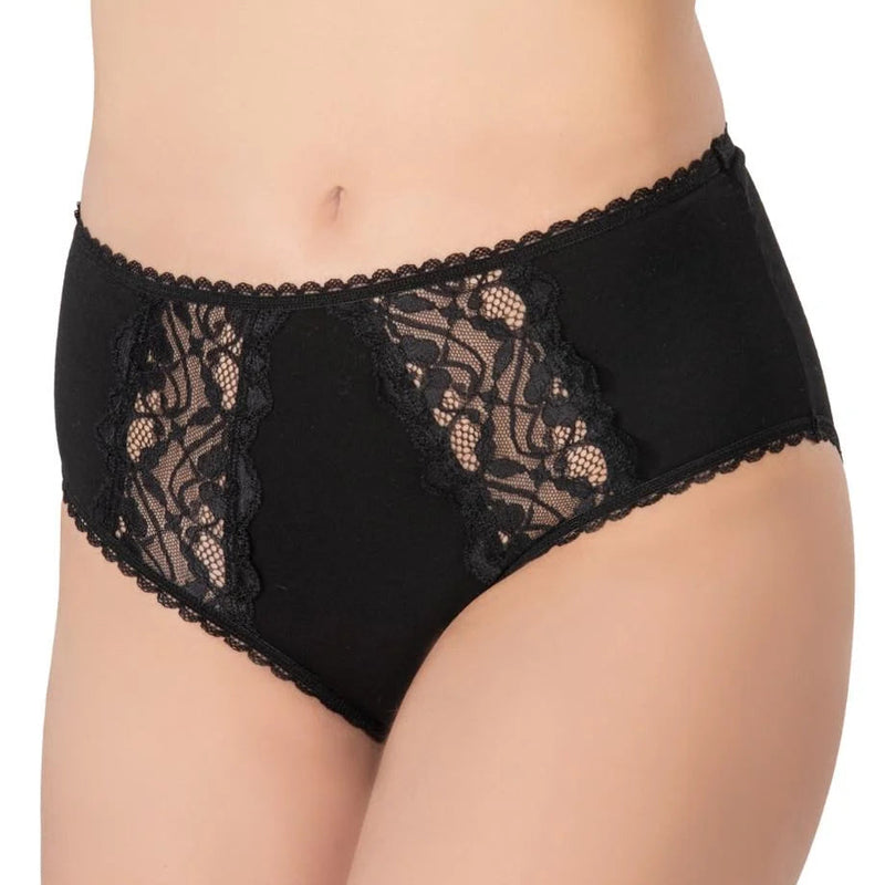 MI Emay  Modal Cotton High Waist Lace Panties1445