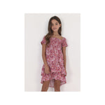 Pink patterned dress Art. 23-06928-002