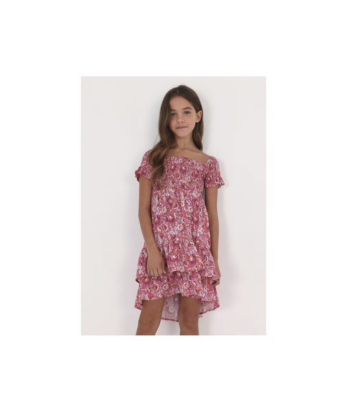 Pink patterned dress Art. 23-06928-002