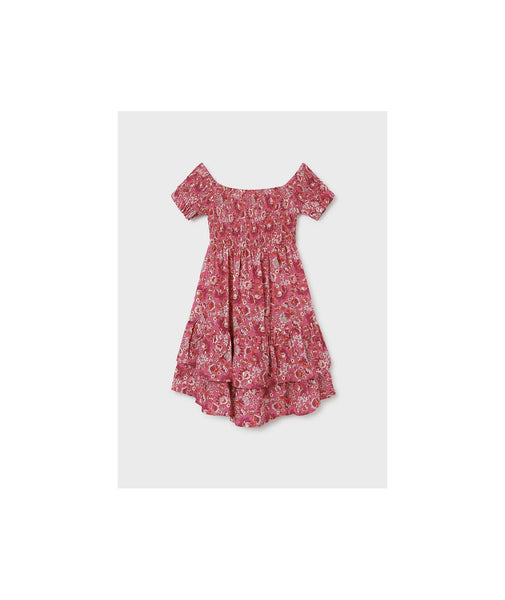 Pink patterned dress Art. 23-06928-002