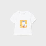 Mayoral Baby Boy 3 Piece T-Shirt Tracksuit, Sweetcorn 14-1816-20