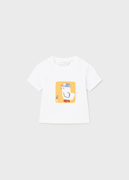 Mayoral Baby Boy 3 Piece T-Shirt Tracksuit, Sweetcorn 14-1816-20