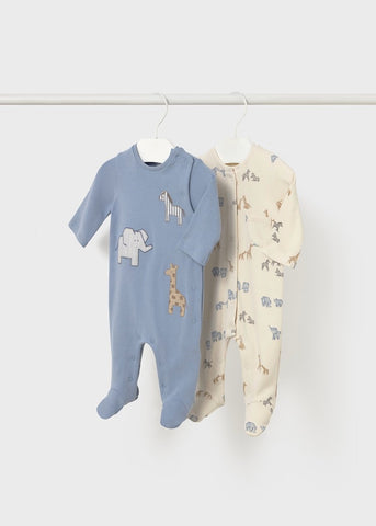 Newborn Boy 2-Piece One Piece Set Ref. 15-02714-40