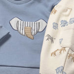 Newborn Boy 4-Piece Animals Set Ref. 15-02621-20