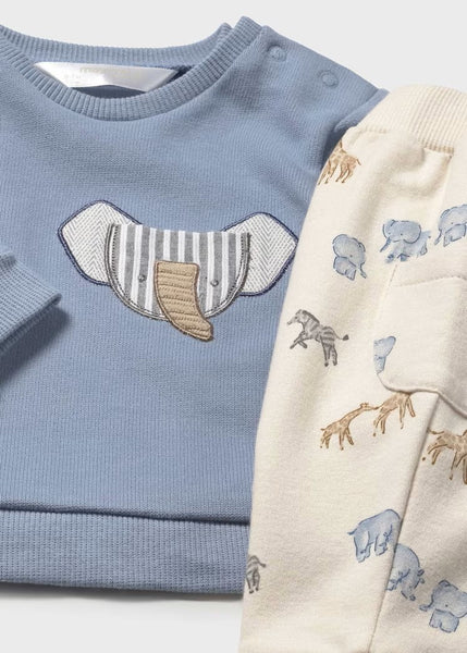 Newborn Boy 4-Piece Animals Set Ref. 15-02621-20
