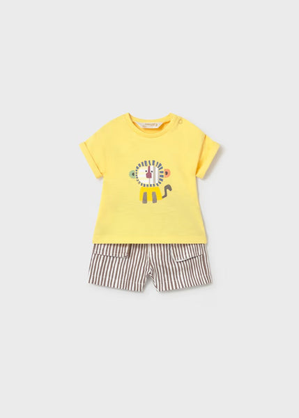 Newborn Boy Shorts and T-shirt Set Ref. 26-1284-52
