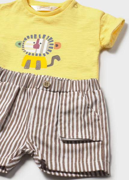 Newborn Boy Shorts and T-shirt Set Ref. 26-1284-52