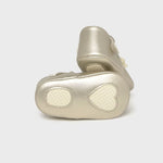 Newborn Ceremony Mary Jane with Flower Ref. 25-9902-010