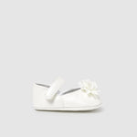 Newborn Ceremony Mary Jane with Flower Ref. 25-9902-013