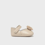 Newborn Ceremony Mary Jane with Flower Ref. 25-9902-012