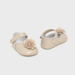 Newborn Ceremony Mary Jane with Flower Ref. 25-9902-012