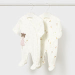 Newborn Girl 2-Piece One Piece Set Ref. 15-02703-91