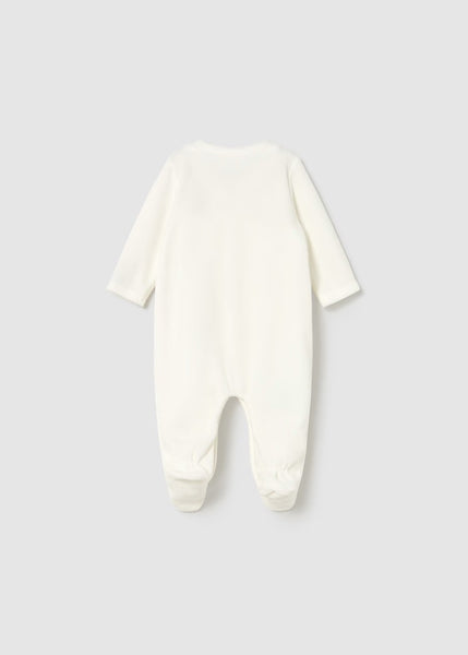 Newborn Girl 2-Piece Velour One Piece Set Ref. 15-02706-11