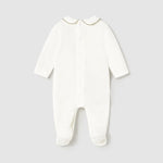 Newborn Girl 2-Piece Velour One Piece Set Ref. 15-02702-85