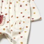 Newborn Girl 2-Piece Velour One Piece Set Ref. 15-02706-010