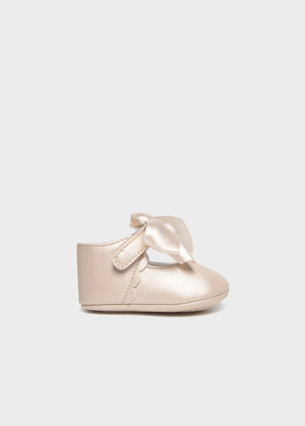 Newborn Girl Bow Mary Janes Ref. 26-09090-076