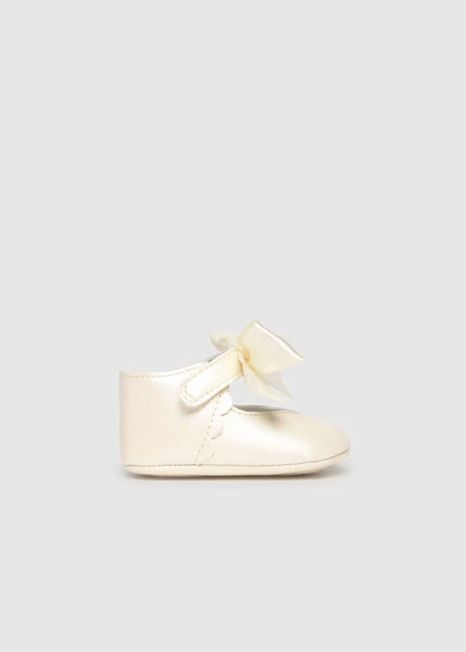 Newborn Girl Bow Mary Janes Ref. 26-09090-077