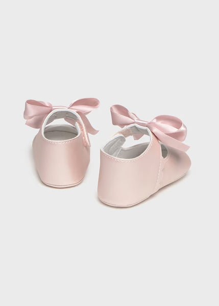 Newborn Girl Bow Mary Janes Ref. 26-09090-075