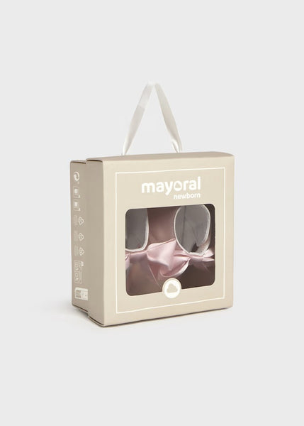 Newborn Girl Bow Mary Janes Ref. 26-09090-075