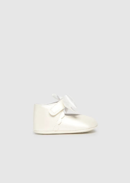 Newborn Girl Bow Mary Janes Ref. 26-09090-079