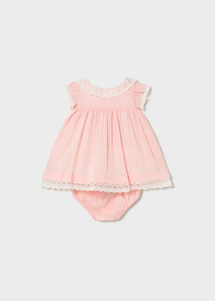 Newborn Girl Dress with Bloomers Ref. 26-1888-36