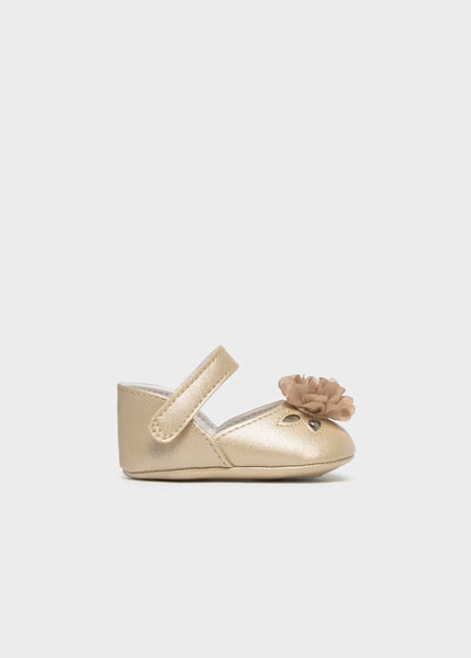 Newborn Girl Flower Mary Janes Ref. 26-09091-086