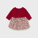 knitted dress and flat newborn Ref.  25-2821-47