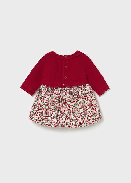 knitted dress and flat newborn Ref.  25-2821-47