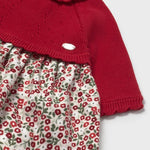 knitted dress and flat newborn Ref.  25-2821-47