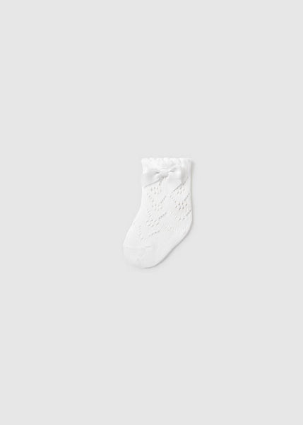 Newborn Girl Openwork Socks Ref. 26-9053-43