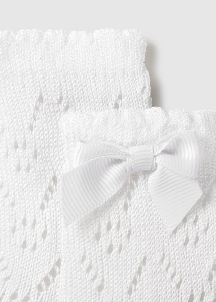 Newborn Girl Openwork Socks Ref. 26-9053-43