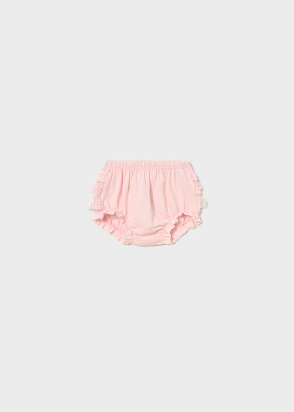 Newborn Girl Ruffled Bloomers Ref. 26-9008-36