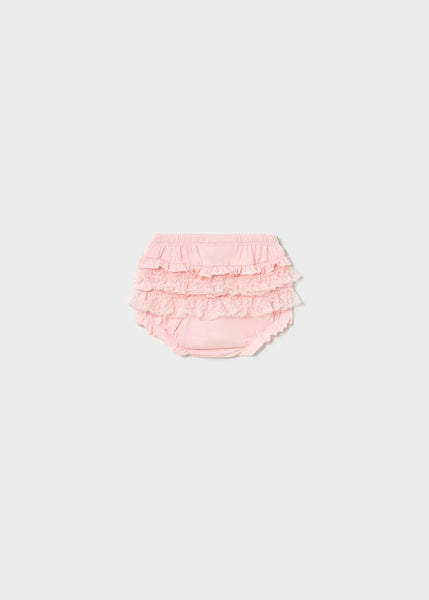 Newborn Girl Ruffled Bloomers Ref. 26-9008-36