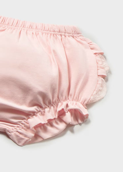 Newborn Girl Ruffled Bloomers Ref. 26-9008-36