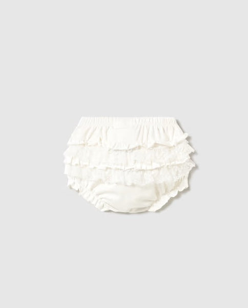 Newborn Girl Ruffled Bloomers Ref. 26-9008-37