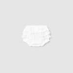 Newborn Girl Ruffled Bloomers Ref. 26-9008-35
